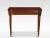 Hollywood Regency Regency Mahogany Tea Table For Sale - Image 3 of 3