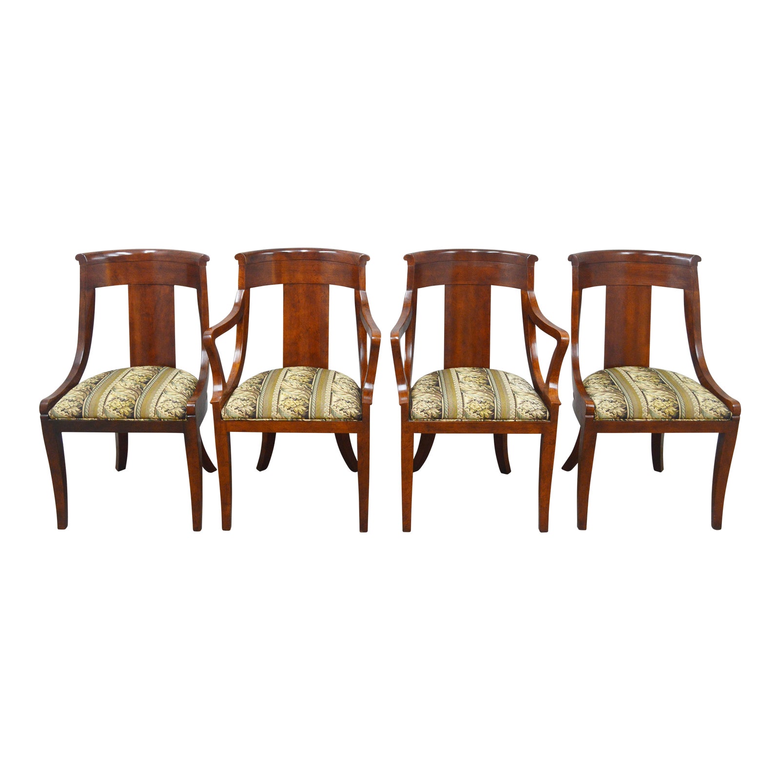 Baker Dining Chairs Set of 4 Chairish