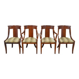 Baker Dining Chairs Set of 4 For Sale