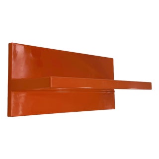 Orange Wall Shelf by Marcello Siard for Kartell, 1970s For Sale
