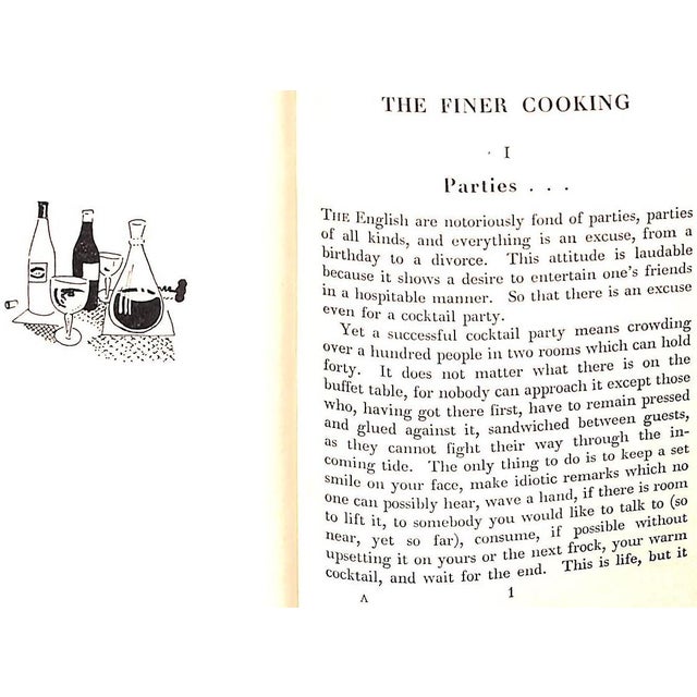 1930s "The Finer Cooking or Dishes for Parties" 1937 Boulestin, X.M For Sale - Image 5 of 12