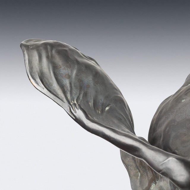 Charles Sykes, Rolls Royce Spirit of Ecstasy No.13, 1890s-1910s, Bronze For Sale - Image 11 of 18