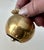 Metal Brass Apple Bell For Sale - Image 7 of 9