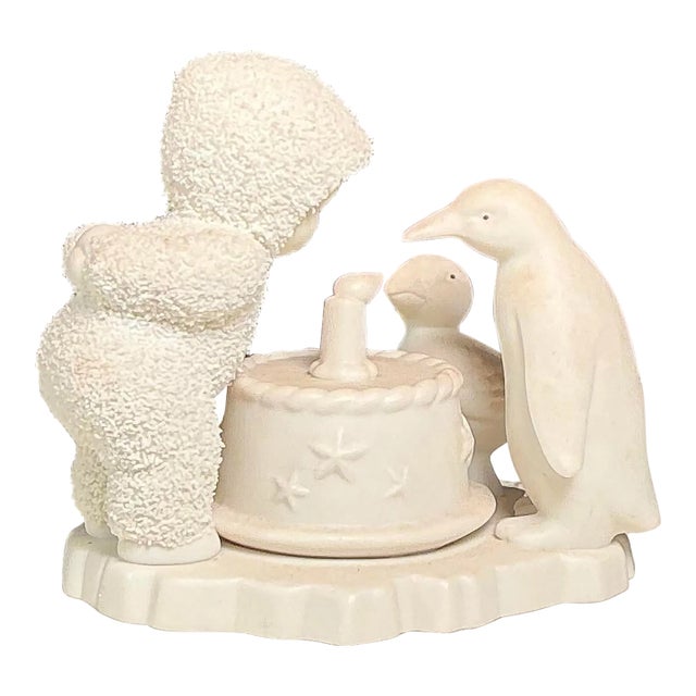 Vintage Department 56 Snowbabies "Make a Wish" Fiqurine - Retired 2001 For Sale