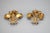 Italian Gilt Metal Rose Coat Hooks, 1960s, Set of 2 For Sale - Image 15 of 18