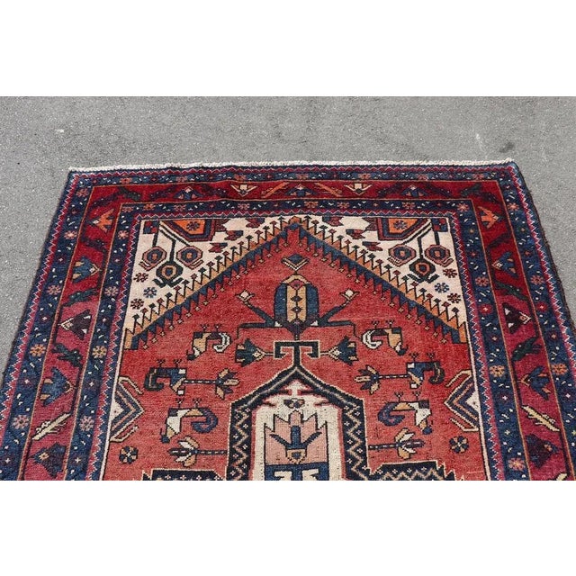 Handmade Kazak Caucasian Rug, 1930s For Sale - Image 6 of 8