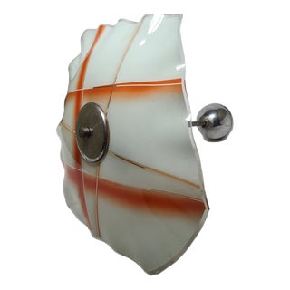 Vintage Pendant Light in Glass, Poland, 1970s For Sale