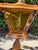 1970s Vintage Matching Wood Table Lamps With Amber Glass Night Lights - a Pair For Sale - Image 5 of 12