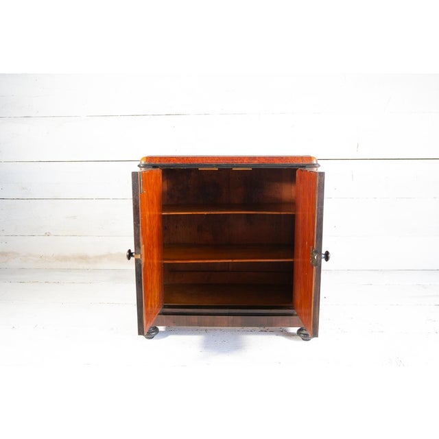 Wood Small Sideboard in Rosewood and Briar, 1890s For Sale - Image 7 of 9