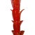 Floor Lamp in Red Murano Glass, 1980s For Sale - Image 4 of 7