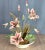 Hand made sculpture of Lily's with Brass leaves mounted in a ceramic planter. This is not signed, no sticker but...