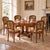 Wood Set of 6 French Louis XVI Style Fruitwood Dining Chairs Scalamndre Tiger Velvet For Sale - Image 7 of 8