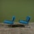 1960s Pair of Harvey Probber Leather Lounge Chairs For Sale - Image 5 of 12