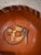 The set of 4 bowls features hand-painted drip designs in brown and white on the rims.They are classic examples of Mexican...