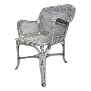 Armchair attributed to Adolf Loos for Prag-Rudniker Peddigrohr, Austria, 1930s For Sale