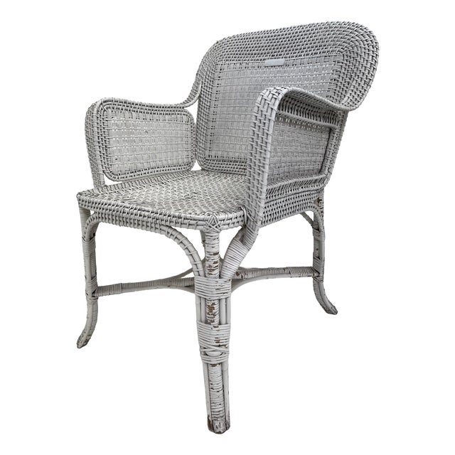 Armchair attributed to Adolf Loos for Prag-Rudniker Peddigrohr, Austria, 1930s For Sale