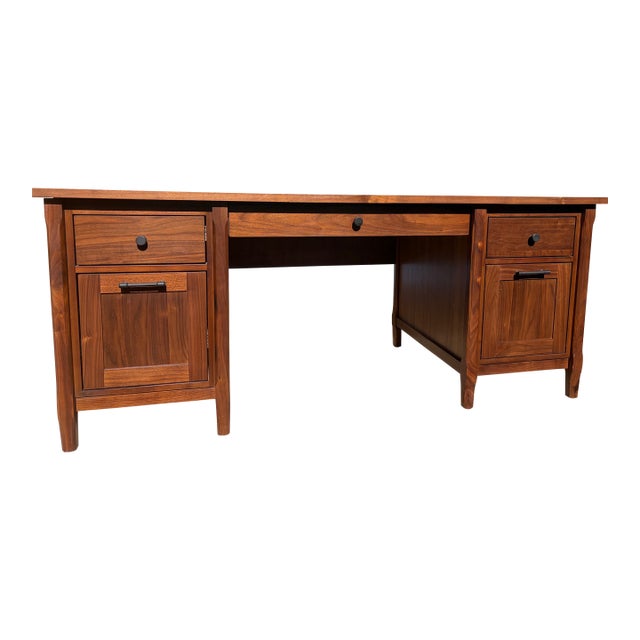 Walnut Executive Desk For Sale