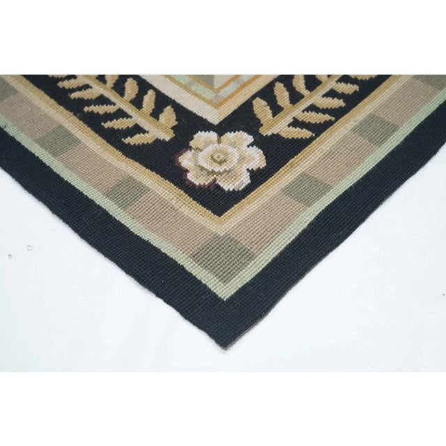 French Aubusson Design Rug 8'0" X 9'11'' For Sale - Image 4 of 10