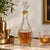 Mid-Century Modern Vintage Anchor Hocking Wexford Diamond Point Glass Decanter With Stopper For Sale - Image 3 of 11