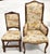 French Provincial Interior Crafts Chicago French Provincial Carved Dining Chairs 1960s Set of 6 For Sale - Image 3 of 17