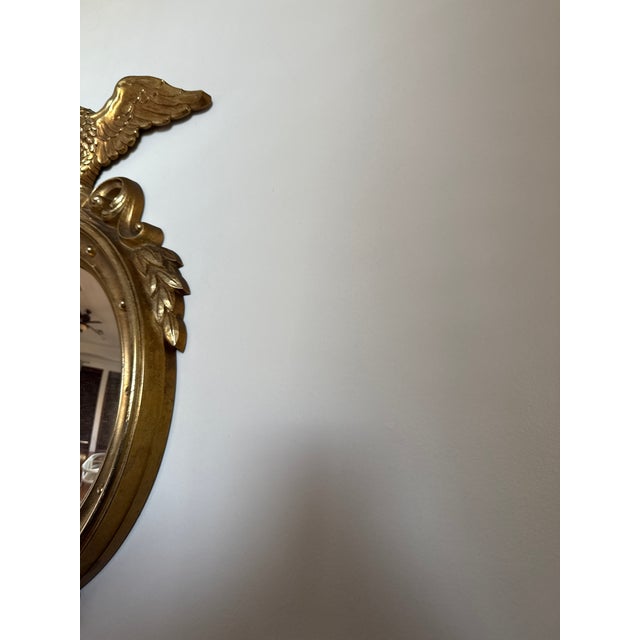 1990s 1990s Eagle Gold Mirror For Sale - Image 5 of 8