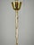 Metal Czech Smoked Glass Globe and Brass Pendant Light, 1970s For Sale - Image 7 of 11