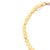 1950s Mid-Century Coastal Sponge Coral & Gold Plate Bead Necklace W/ Fishhook Clasp For Sale - Image 4 of 6