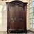 French Country Early 19th Century Normandy Solid Mahogany Country French Armoire For Sale - Image 3 of 16