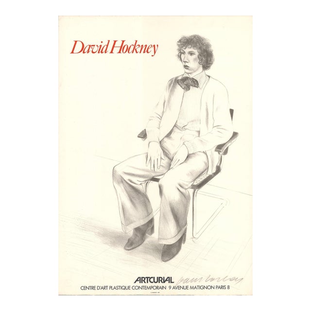 David Hockney Gregory Evans, 1979 - Signed For Sale