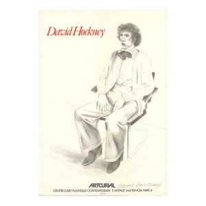 David Hockney Gregory Evans, 1979 - Signed