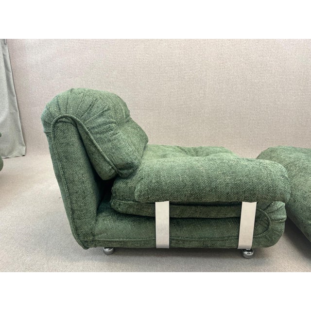 Textile Mid-Century Modular 2-Seater Sofa by Kim Wilkins for G-Plan, Set of 2 For Sale - Image 7 of 18