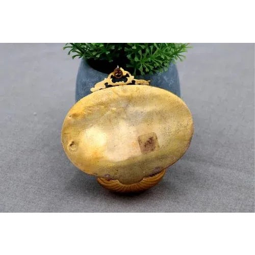 Silver Gilded Holy Water Font For Sale - Image 5 of 6