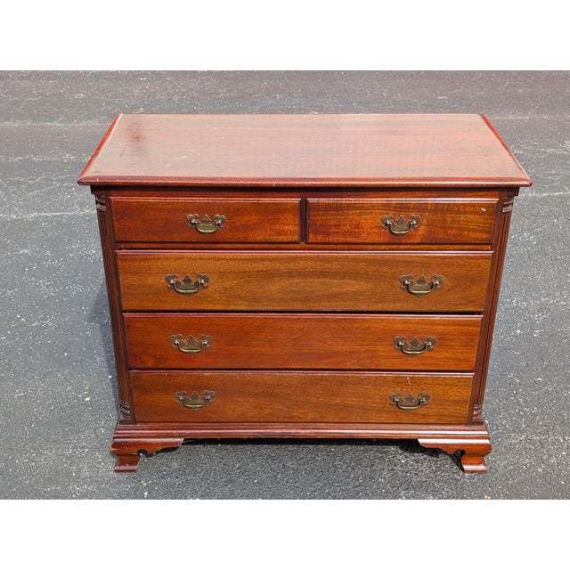 Vintage Kling by Ethan Allen Solid Mahogany Dresser For Sale In Washington DC - Image 6 of 13