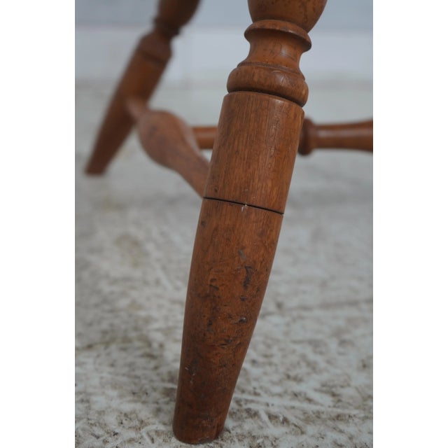 Pair Robert T. Hogg Walnut Windsor Armchairs For Sale - Image 11 of 18