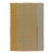 Rug & Kilim Contemporary Rez Kilim Flatweave Rug With Gold & Gray Striped Design For Sale