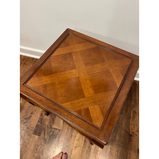 Mid 20th Century Heritage Henredon French Provincial Accent Side Table For Sale - Image 12 of 12