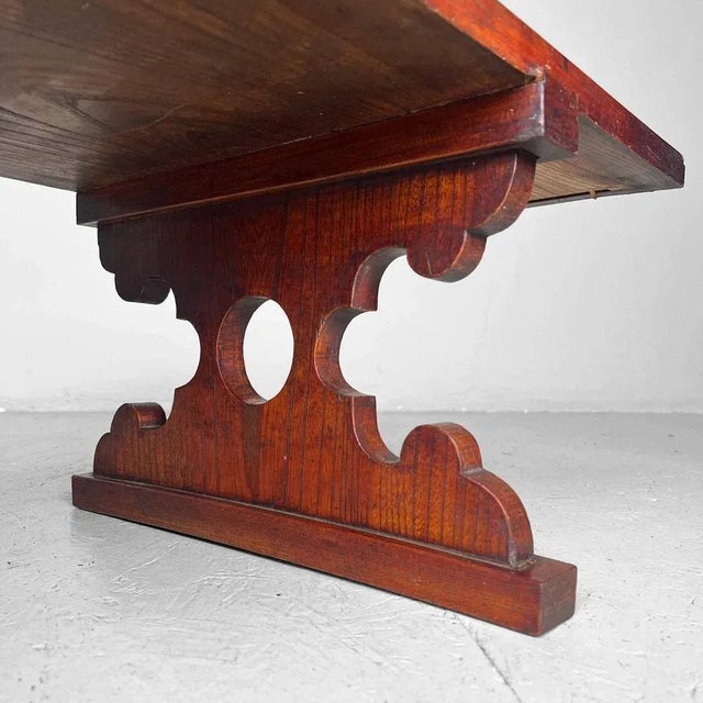 Wood Low Meihi Era Table, Japan, 1890s For Sale - Image 7 of 9