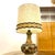 A beautiful and timeless retro table lamp from the second half of the 20th century. This stylish piece features authorship...