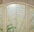 Large Watercolor Room Divider Folding Screen with Garden Scene, 1930s For Sale - Image 9 of 18