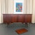 This fantastic Scandinavian Modern teak sideboard credenza circa the 1960s showcases several elegant details. The body of...