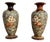 Vases by Eliza Simmance for Doulton Lambeth, 1884, Set of 2 For Sale