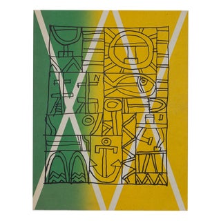 Joaquin Torres Garcia, The Boat's Hold, Lithograph For Sale