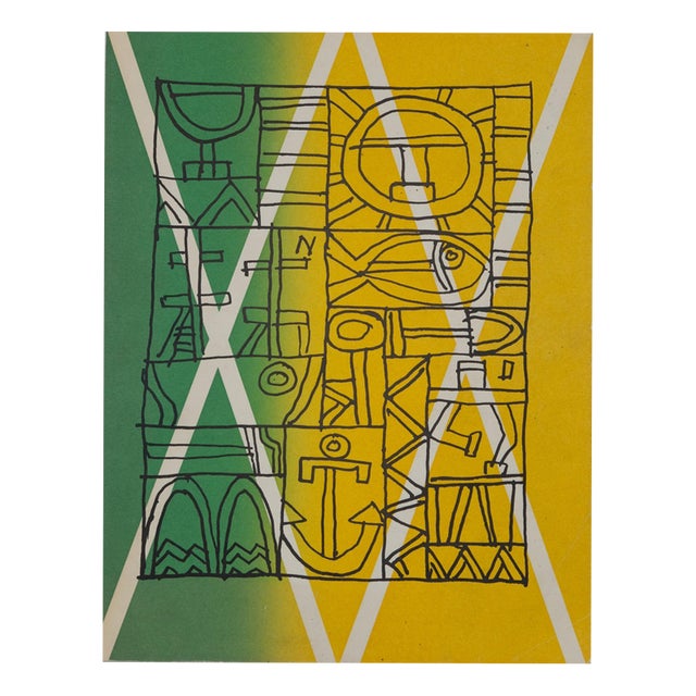 Joaquin Torres Garcia, The Boat's Hold, Lithograph For Sale