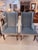 Beautiful set of 2 high-back custom chairs by Hickory Chair Company. Rarely used, they are in excellent condition with no...