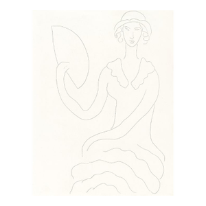 Henri Matisse 97 Eventail De Madame Mallarme 1946