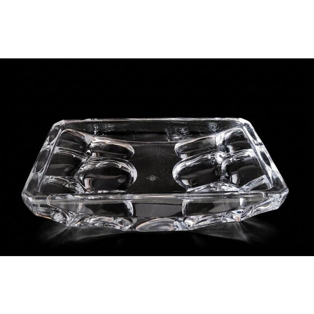 Crystal Coin Tray from Art Vannes, France, 1970s For Sale - Image 8 of 15