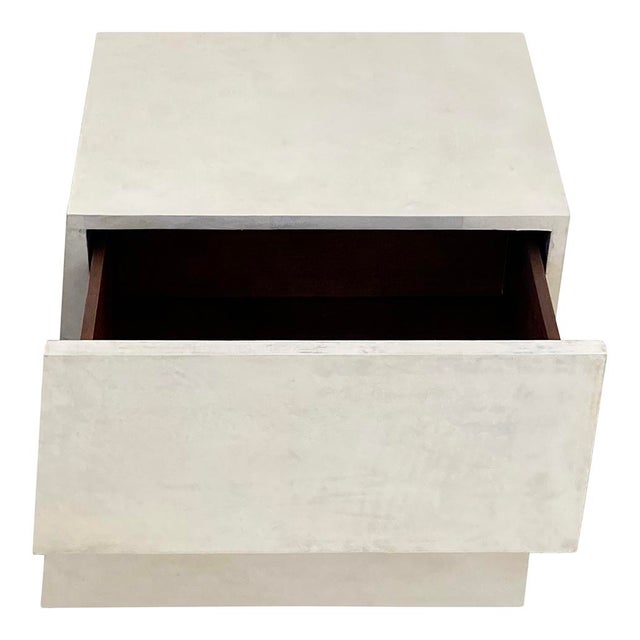 Parchment Bedside Tables, 1980s, Set of 2 For Sale - Image 6 of 16