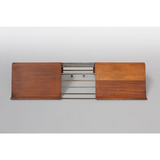 Mid-Century Coat Rack in Bent Plywood attributed to De Coene, Belgium, 1960s For Sale - Image 12 of 14