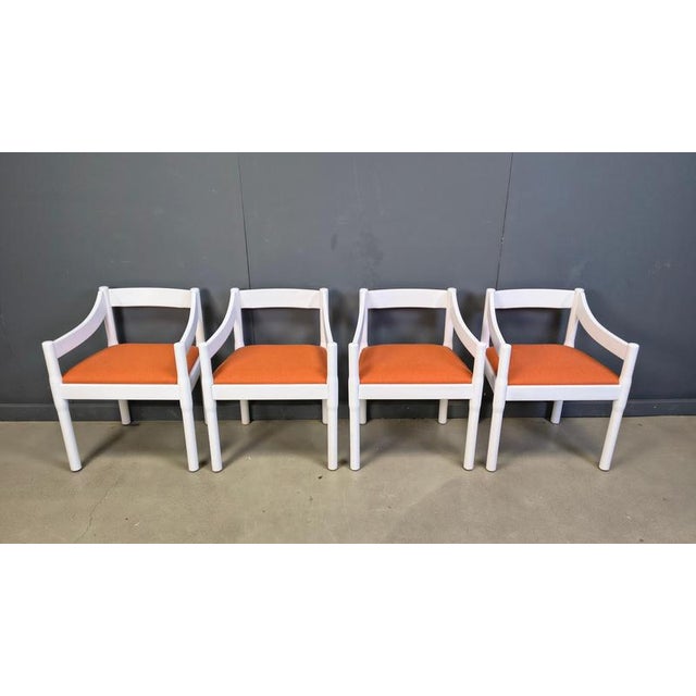 Carimate Armchairs from Vico Magistretti, 1960s, Set of 4 For Sale - Image 16 of 17