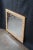 Vintage Mid 20th Century Neoclassical Low Relief Gold Toned Rectangular Mirror Beveled Glass For Sale - Image 6 of 11